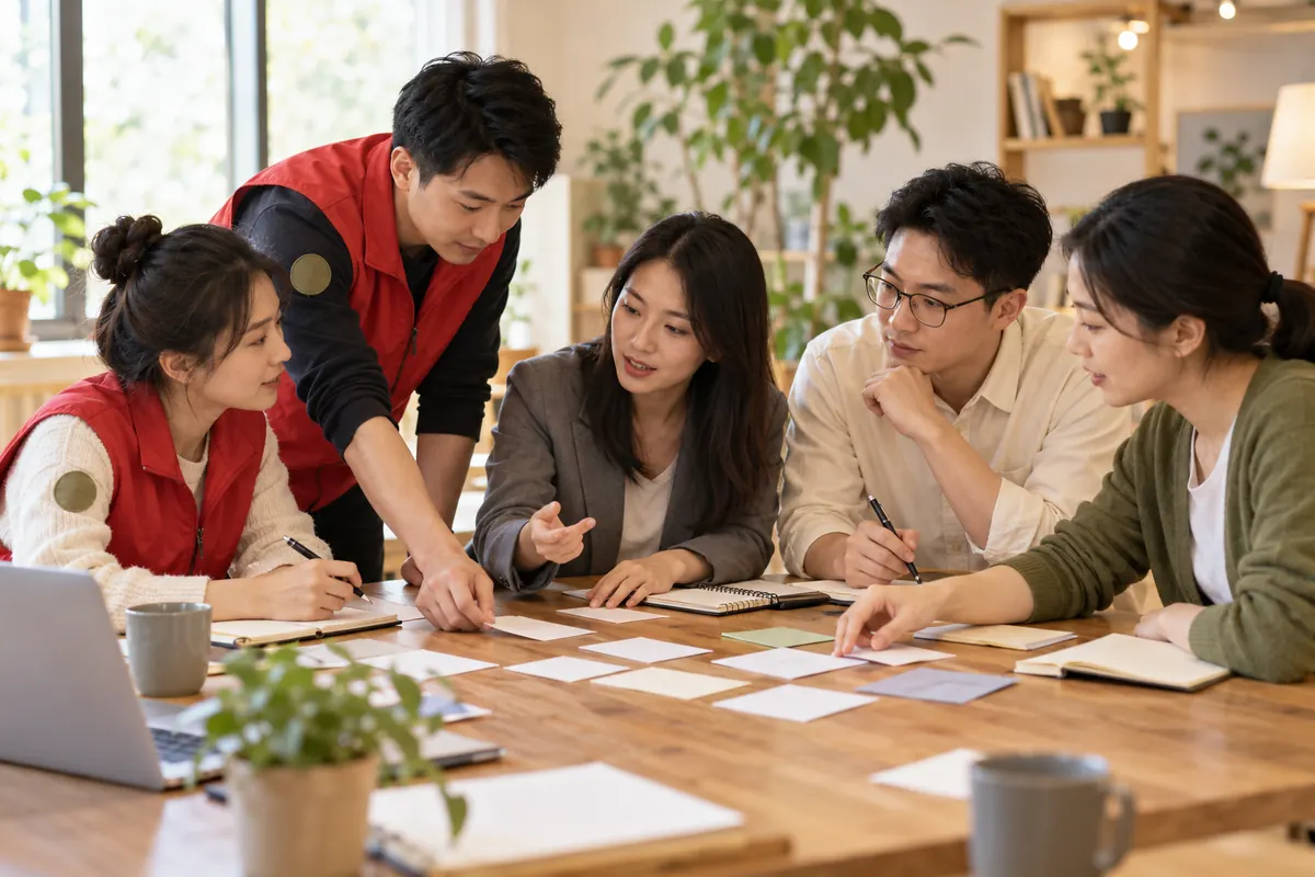 公众服务主题情景配图